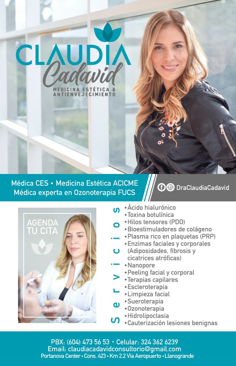 Dra Claudia Cadavid Medicina Estética &amp; Antienvejecimiento